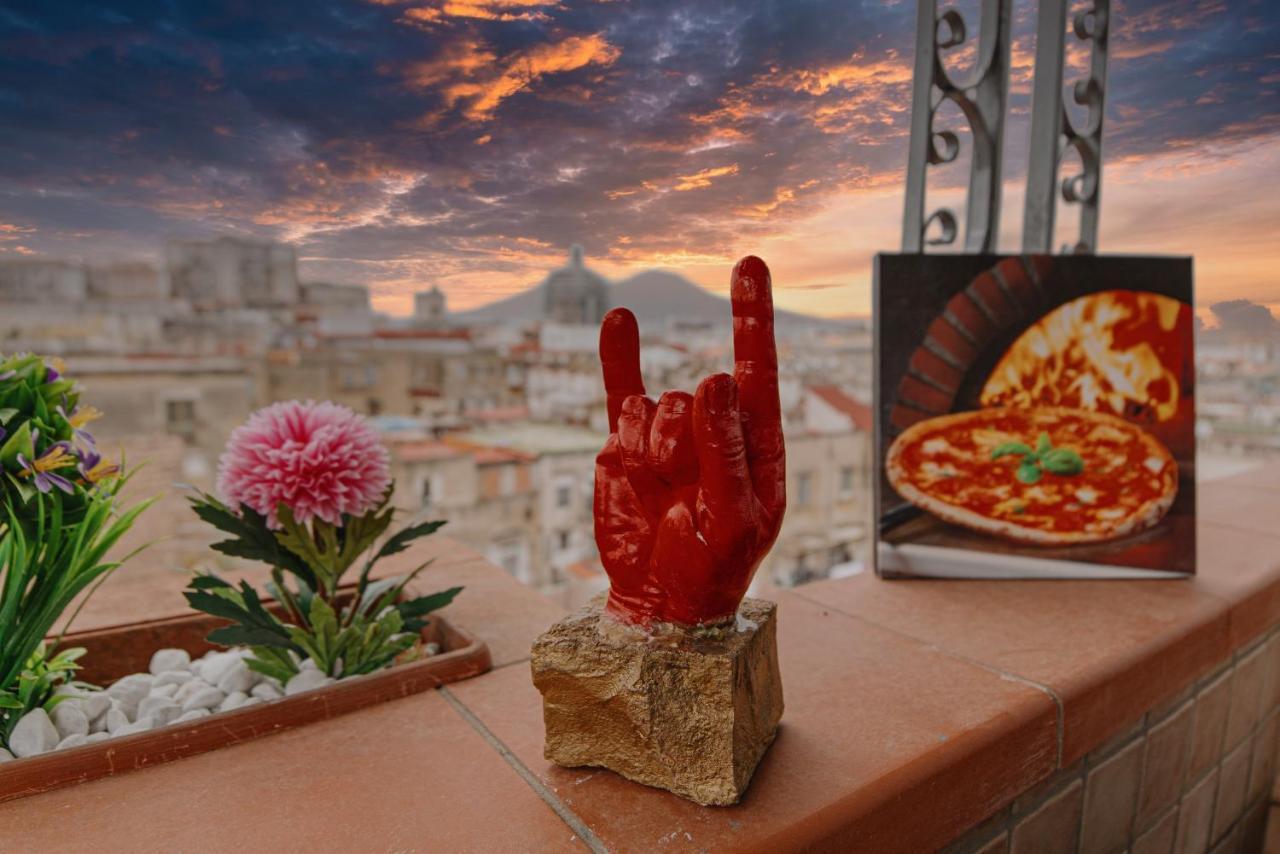 La Terrazza Nel Centro Villa Napoli Dış mekan fotoğraf